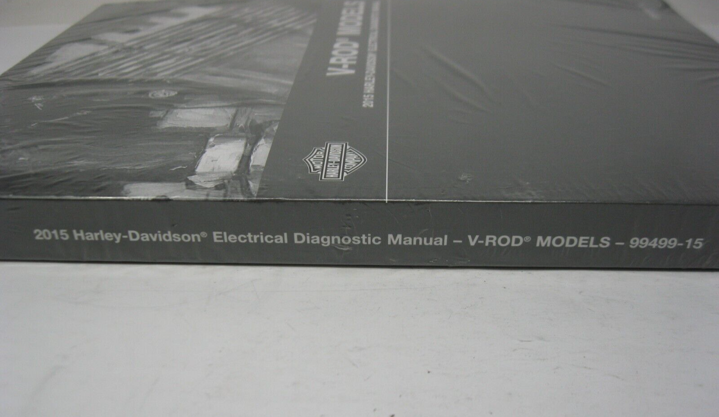 Harley-Davidson V-Rod Models 2015 Electrical Diagnostic Manual 99499-15