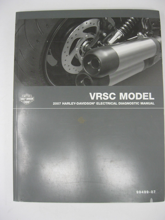 Harley-Davidson VRSC Models 2007 Electrical Diagnostic Manual 99499-07