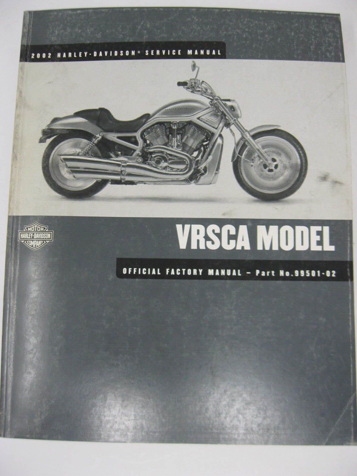 Harley-Davidson VRSCA Models 2002  Service Manual 99501-02