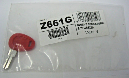 Raw (No Teeth) Chiave Serratura E52 Greza  Key  Z661G-15245-8