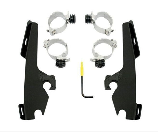 Memphis Shades Windshield Trigger lock Mount Kit For Harley-Davidson  MEB8977