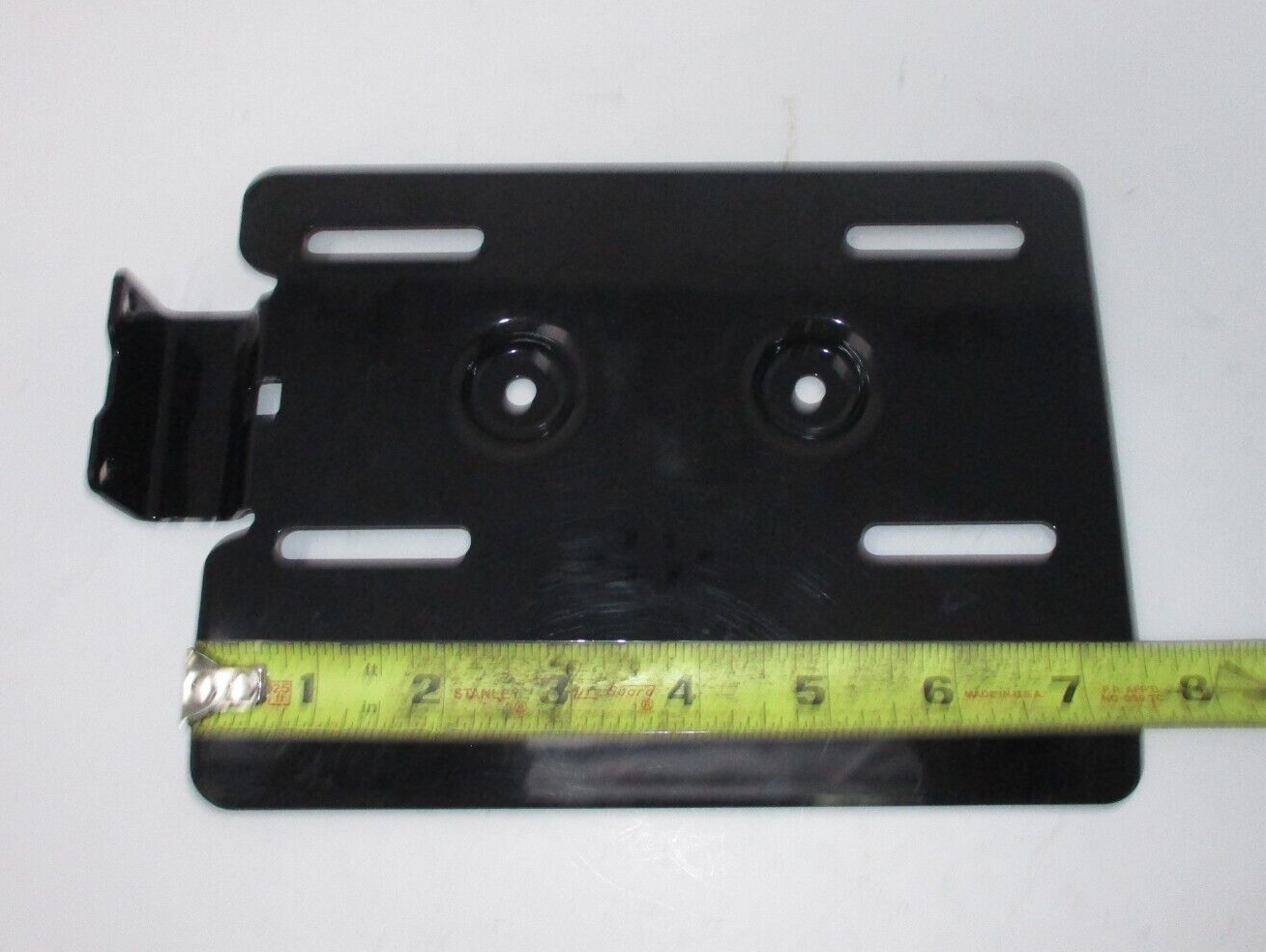 License  Plate  Bracket with Holder for Side Lamp