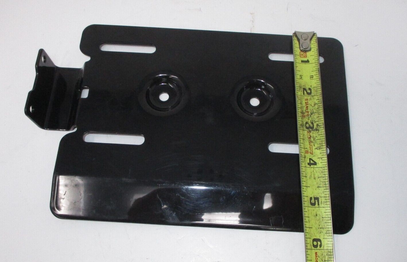 License  Plate  Bracket with Holder for Side Lamp