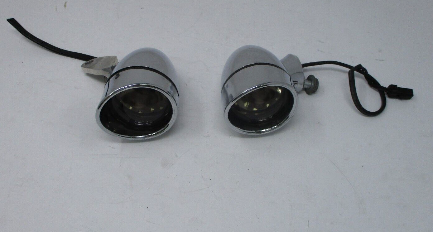 Harley-Davidson Turn Signals Lights with Bracket No Bulb DOT DP 99 SAE