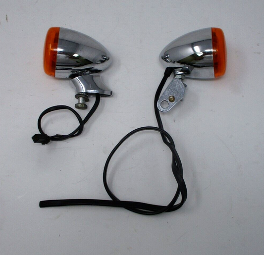 Harley-Davidson Turn Signals Lights with Bracket DOT DP 99 SAE