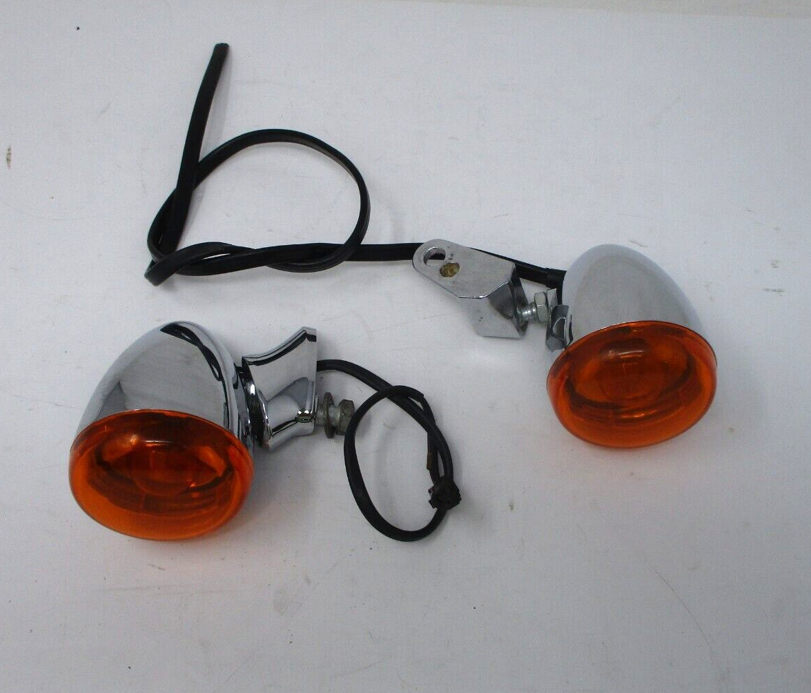 Harley-Davidson Turn Signals Lights with Bracket DOT DP 99 SAE