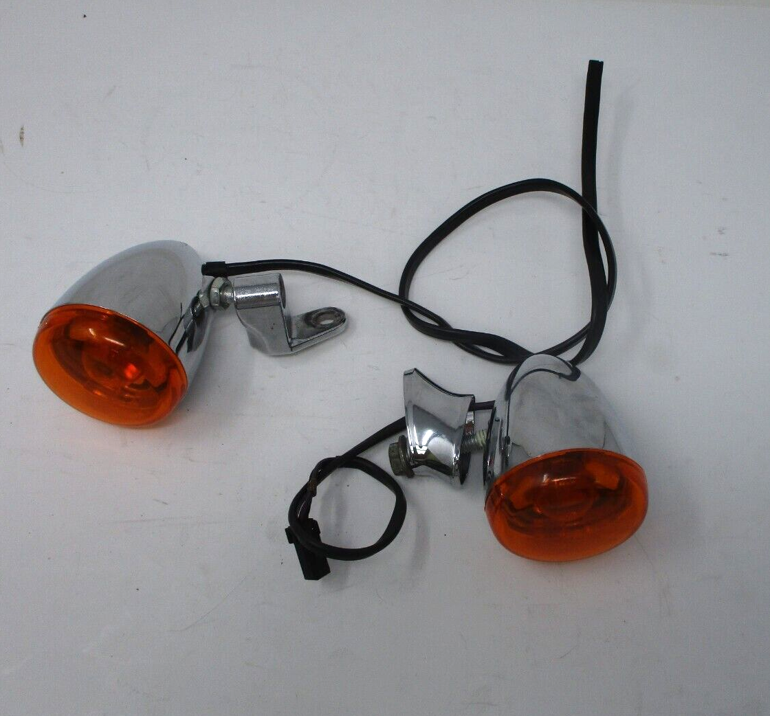 Harley-Davidson Turn Signals Lights with Bracket DOT DP 99 SAE