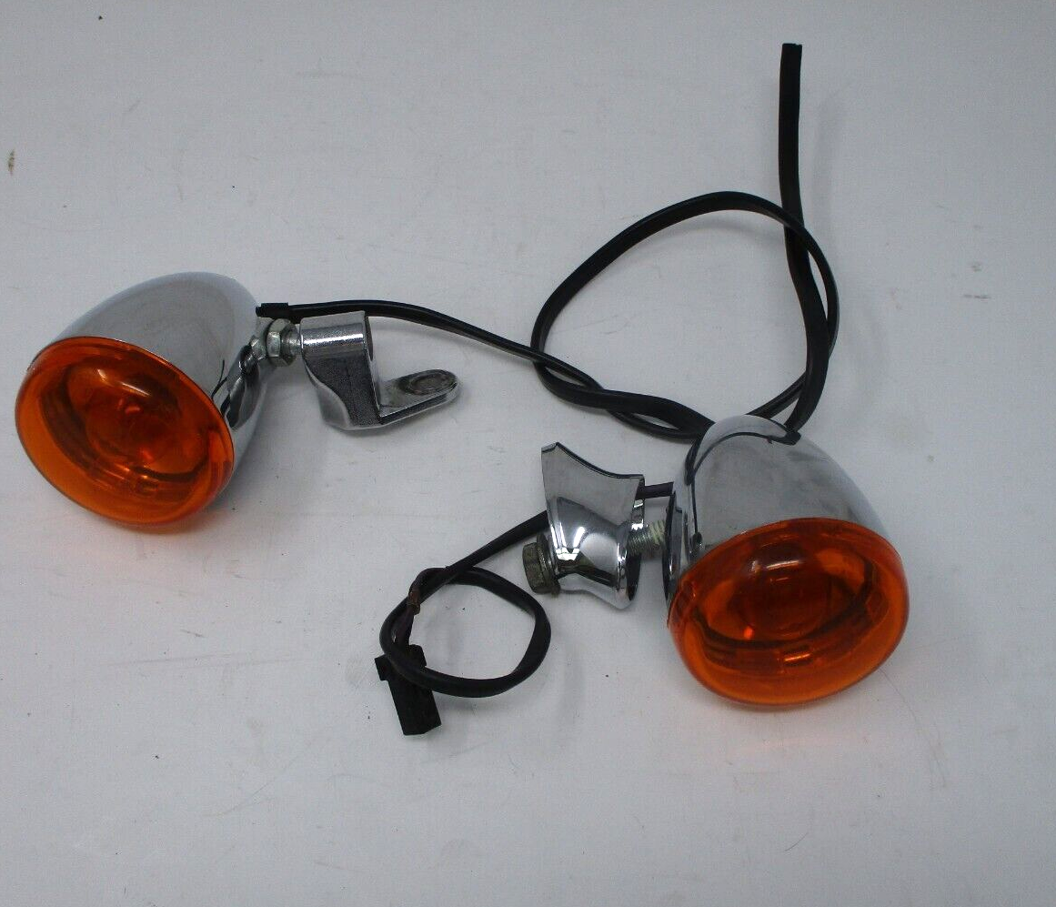 Harley-Davidson Turn Signals Lights with Bracket DOT DP 99 SAE