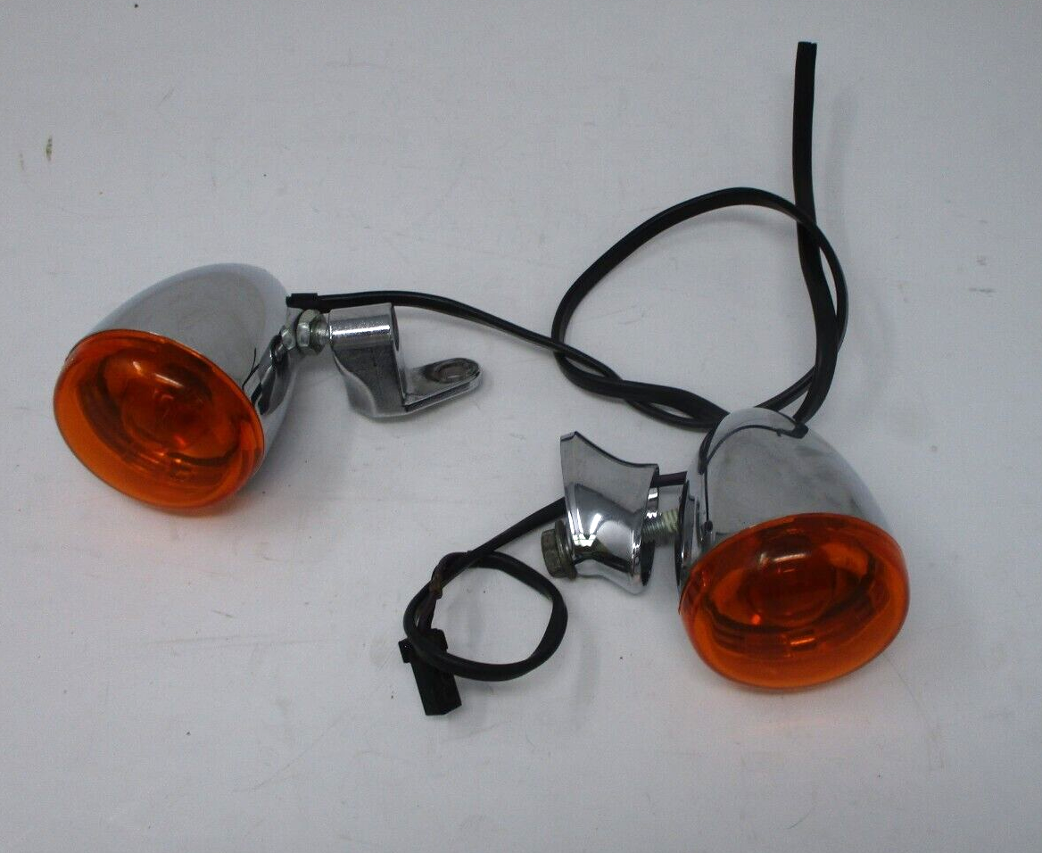 Harley-Davidson Turn Signals Lights with Bracket DOT DP 99 SAE