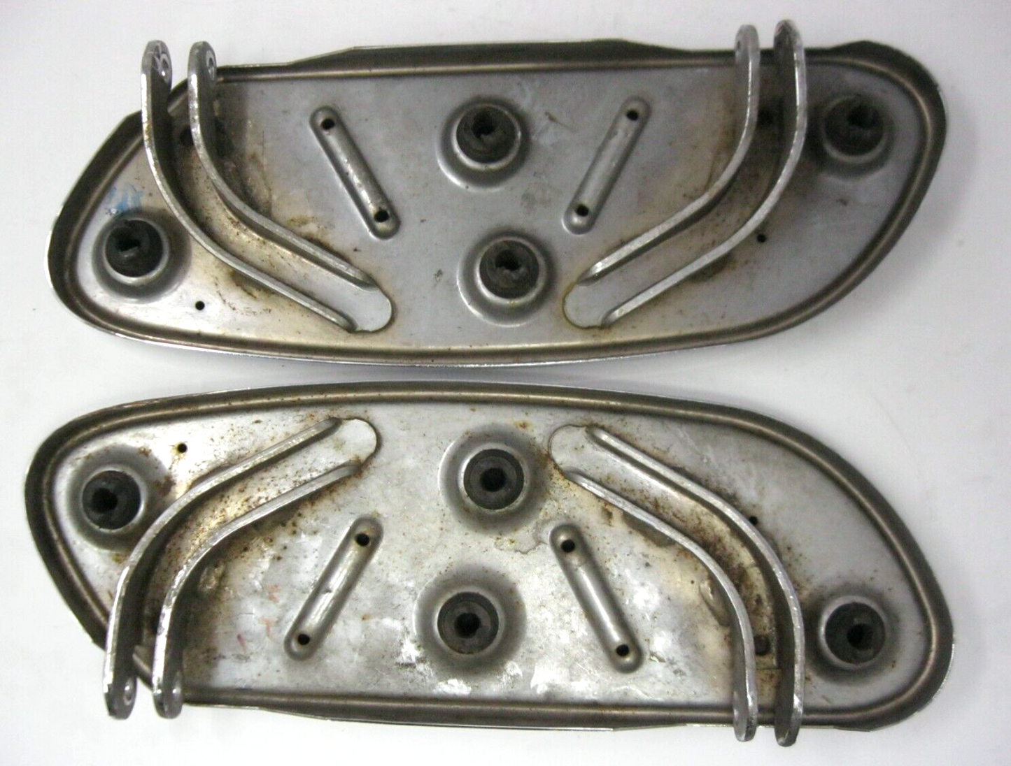 Harley Davidson OEM Chrome Streamliner Rider Floorboard Set 50500215