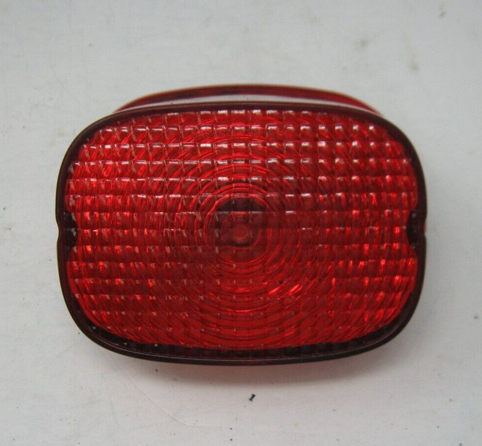 Harley-Davidson  Tail Light Lens Clear Middle Lens  (No Lamp) $5 EACH, DAMAGED