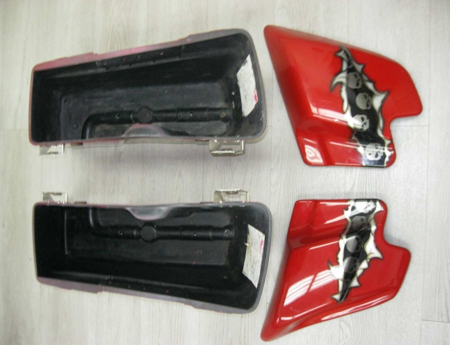 Harley-Davidson Pre '14  Saddle Bags  with  Side Covers SET