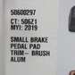 Harley-Davidson  Small Brake Pedal Pad 50600297