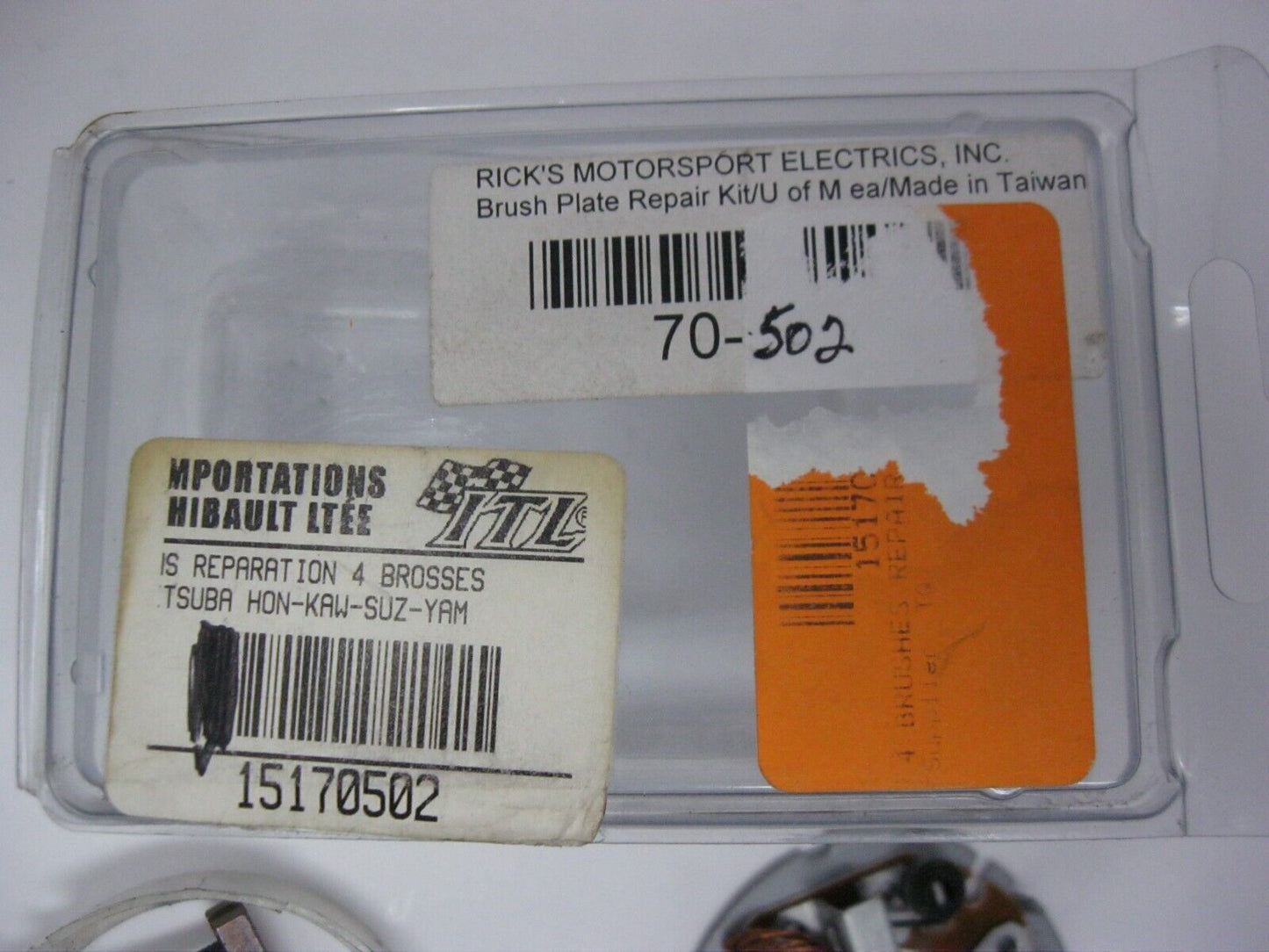 ITL Metric Brush Plate Repair Kit (Unknown Fitment) 15170502