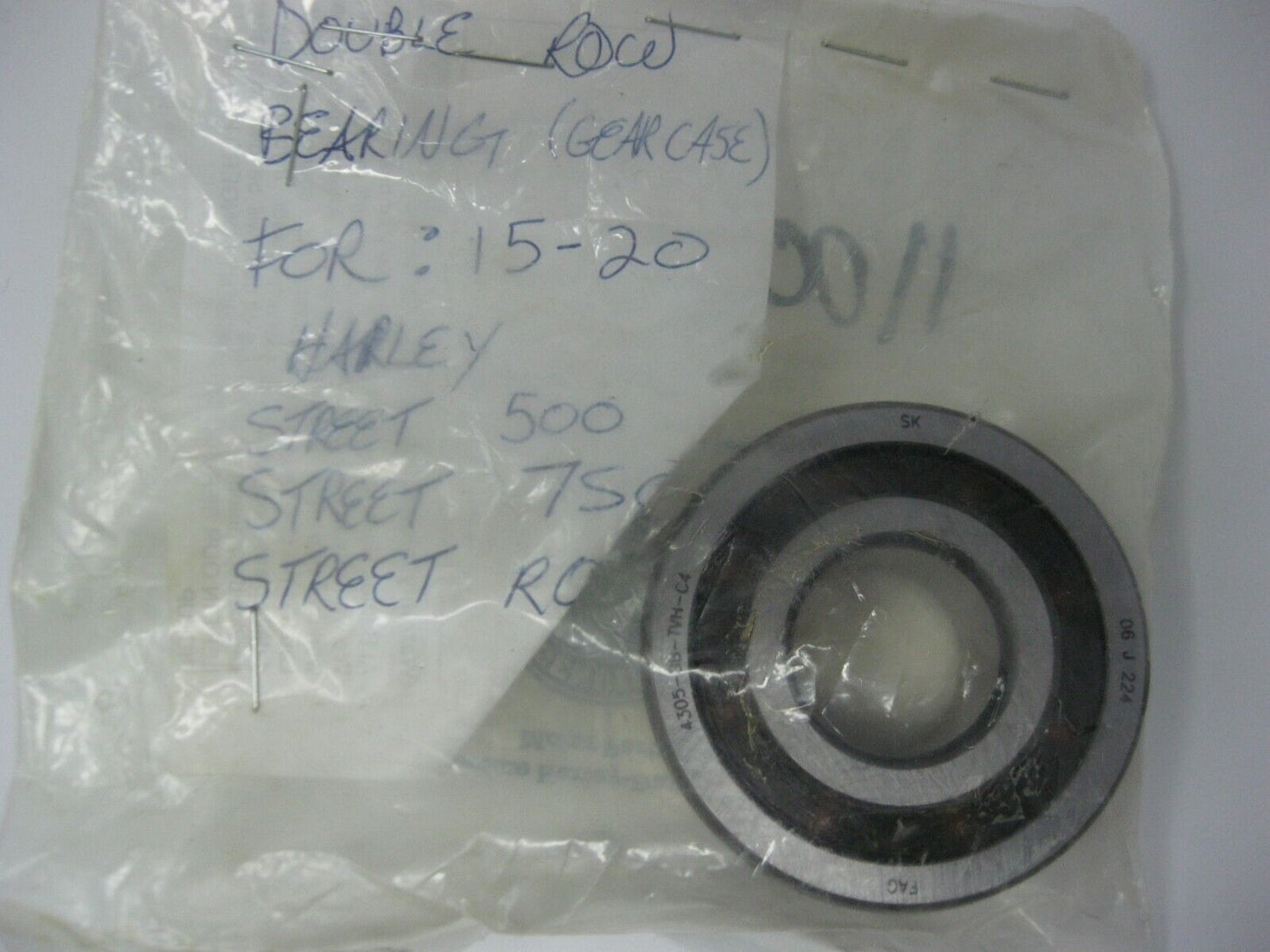 Harley-Davidson OEM NOS Ball Bearing 43055BB TVH, Double Row (A2D)  11000066