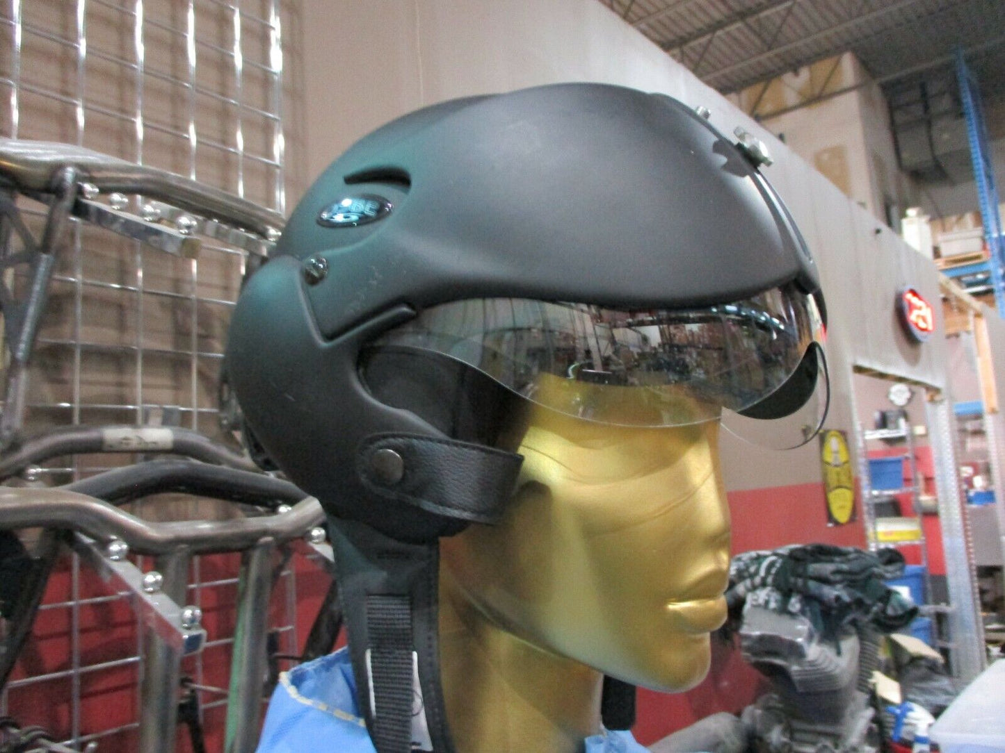 OSBE Italy - Motorcycle Helmet Tornado Demi-Jet Half Face With Double Visor