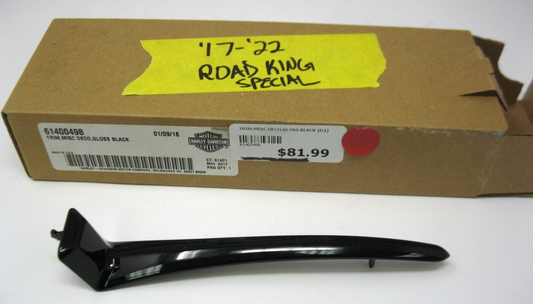 Harley-Davidson OEM 18-22 Road King Special Gloss Black Nacelle Trim 61400498