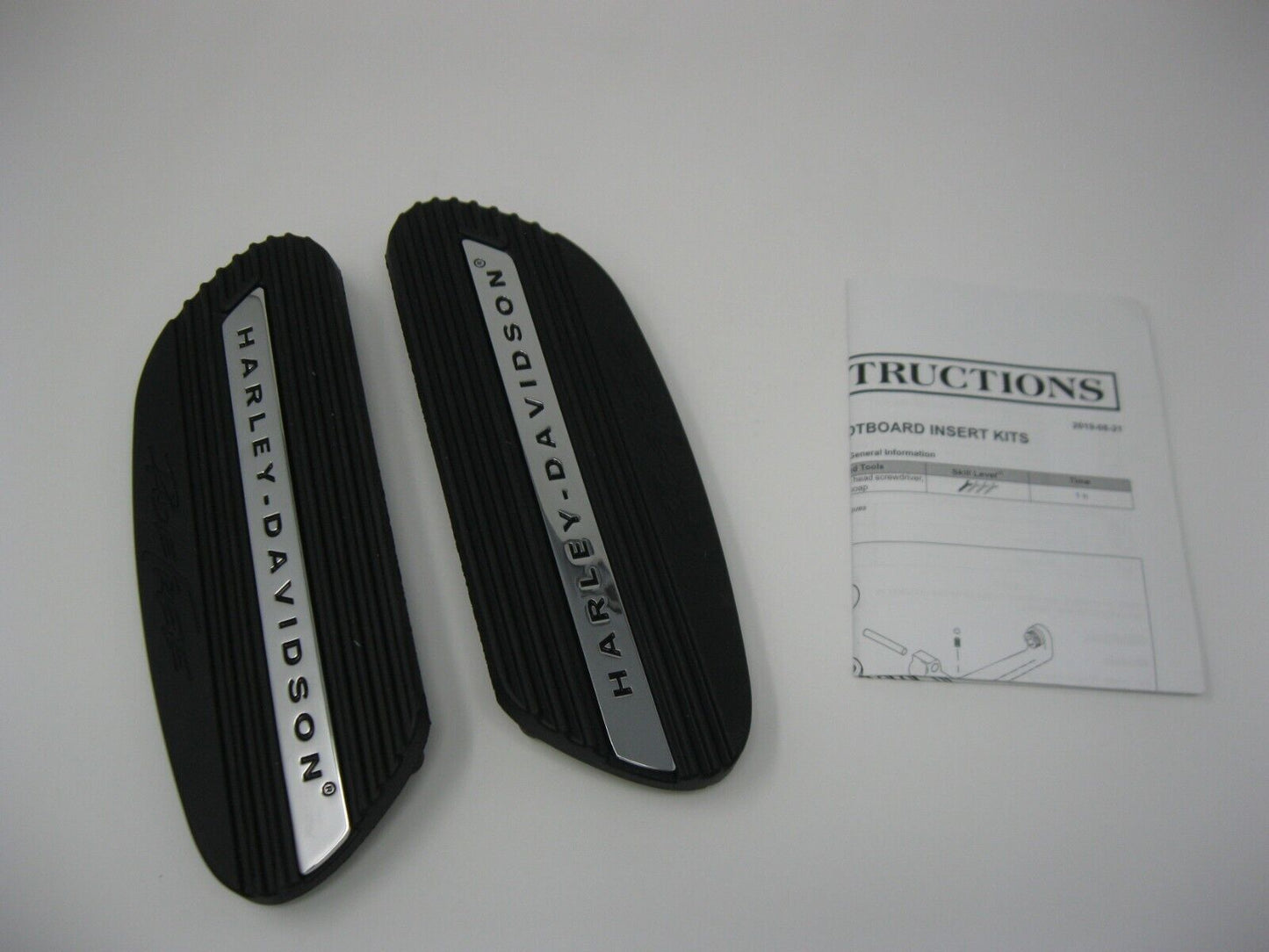 Harley-Davidson Ride Free Rider Footboard Inserts (PAIR)  50501403