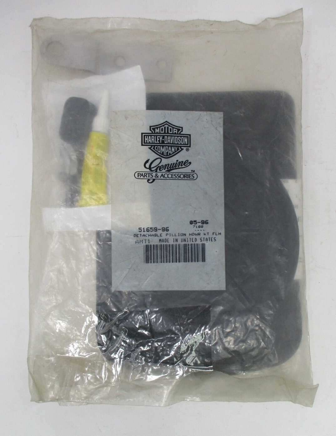 Harley-Davidson Detachable Pillion Hardware Kit, FLH 51659-96