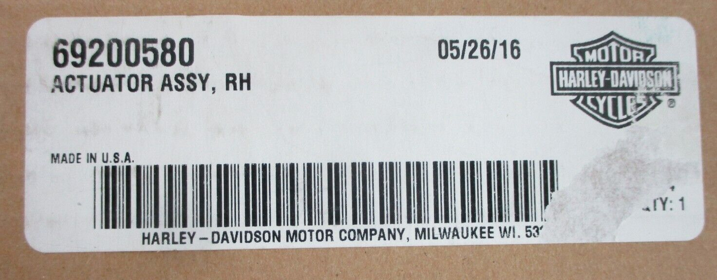 Harley-Davidson  Right Actuator  Assembly  69200580