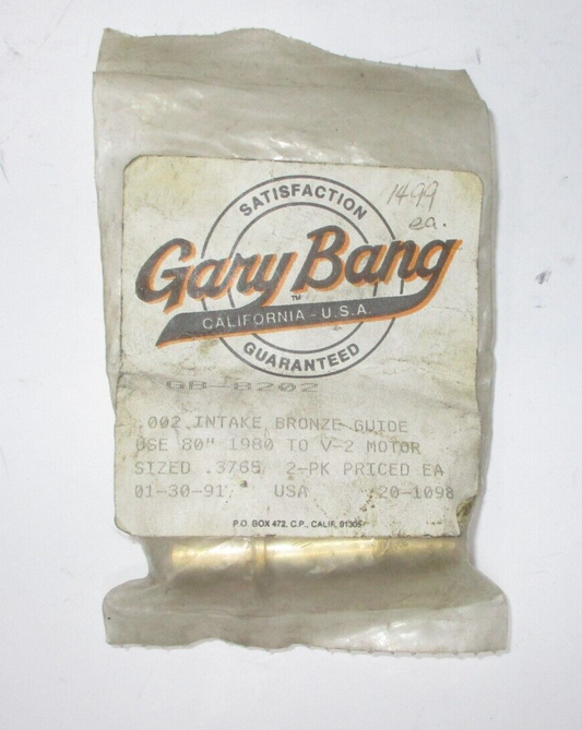 Gary Bang  Intake Bronze Guide GB-8202