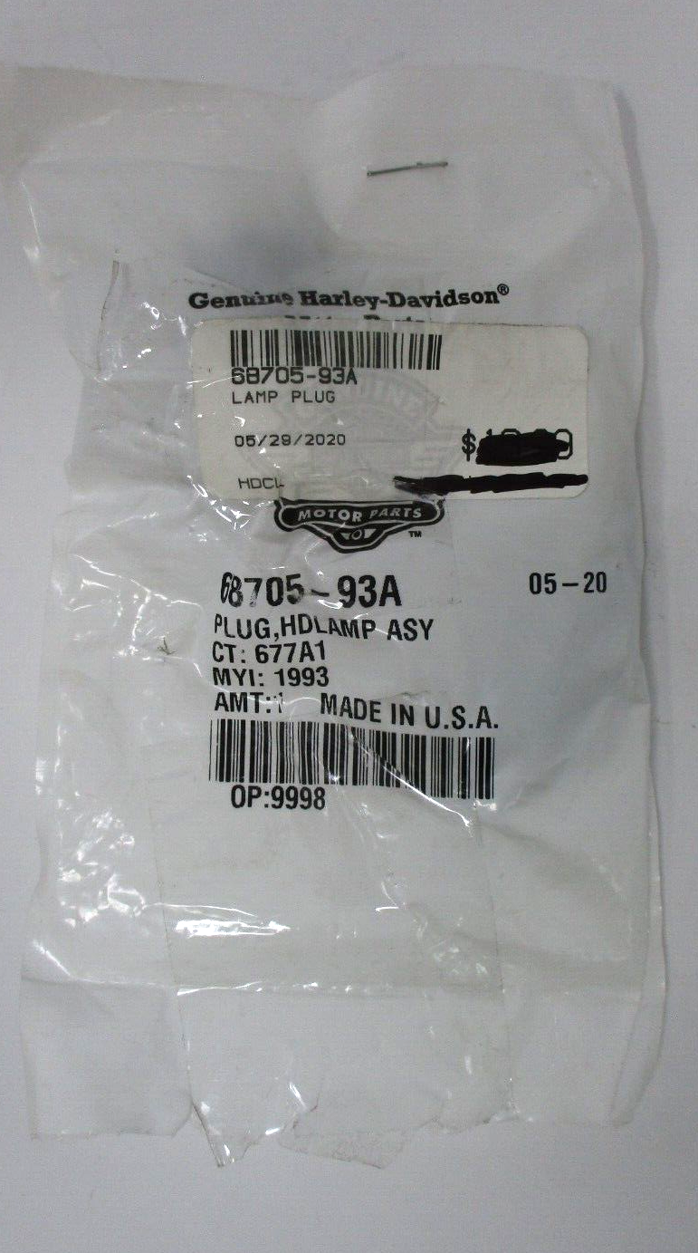 Harley-Davidson   Headlight Plug 68705-93A