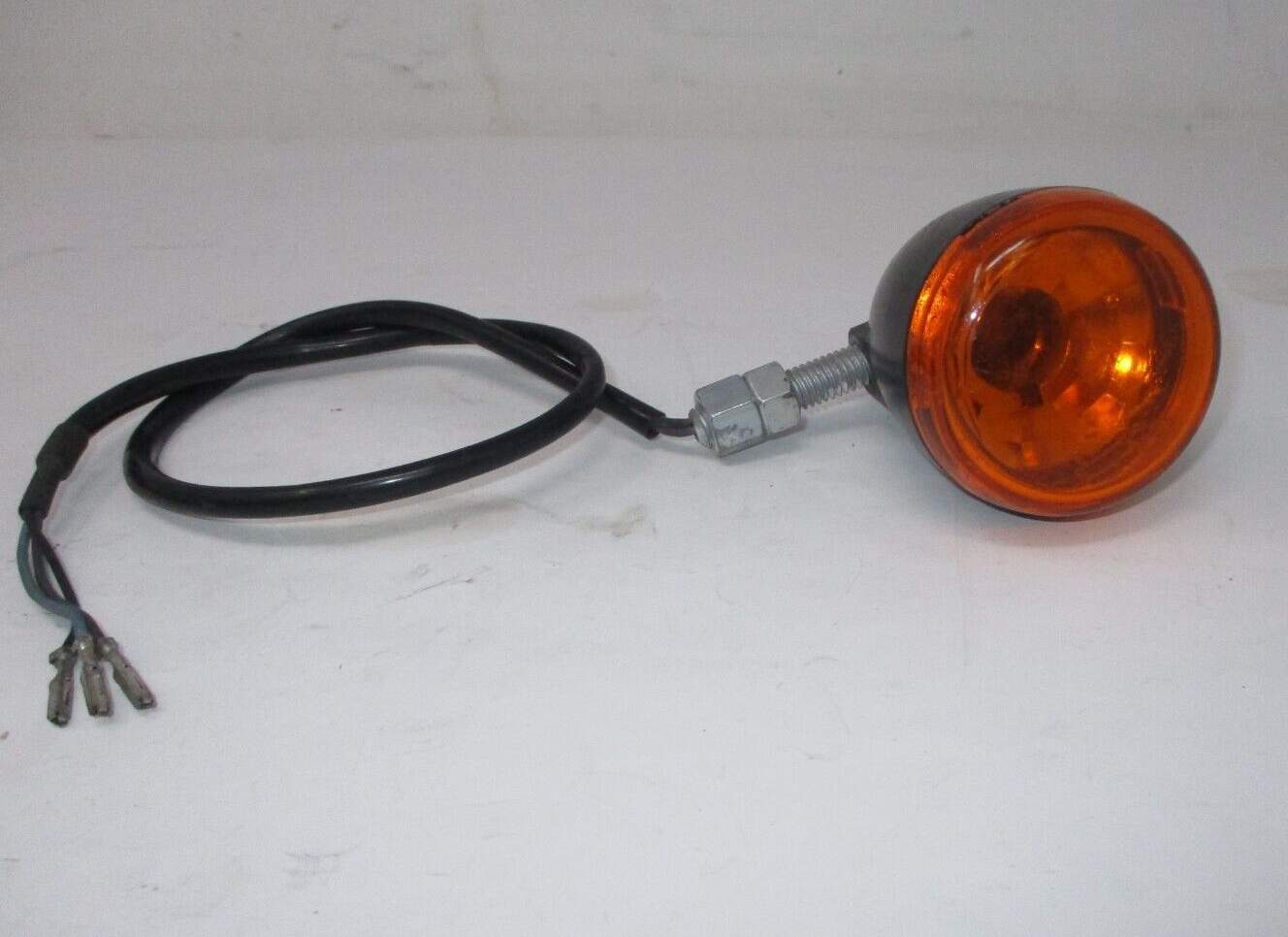 Harley-Davidson  Gloss Black Housing  3 Wires  Run Signal Lamp