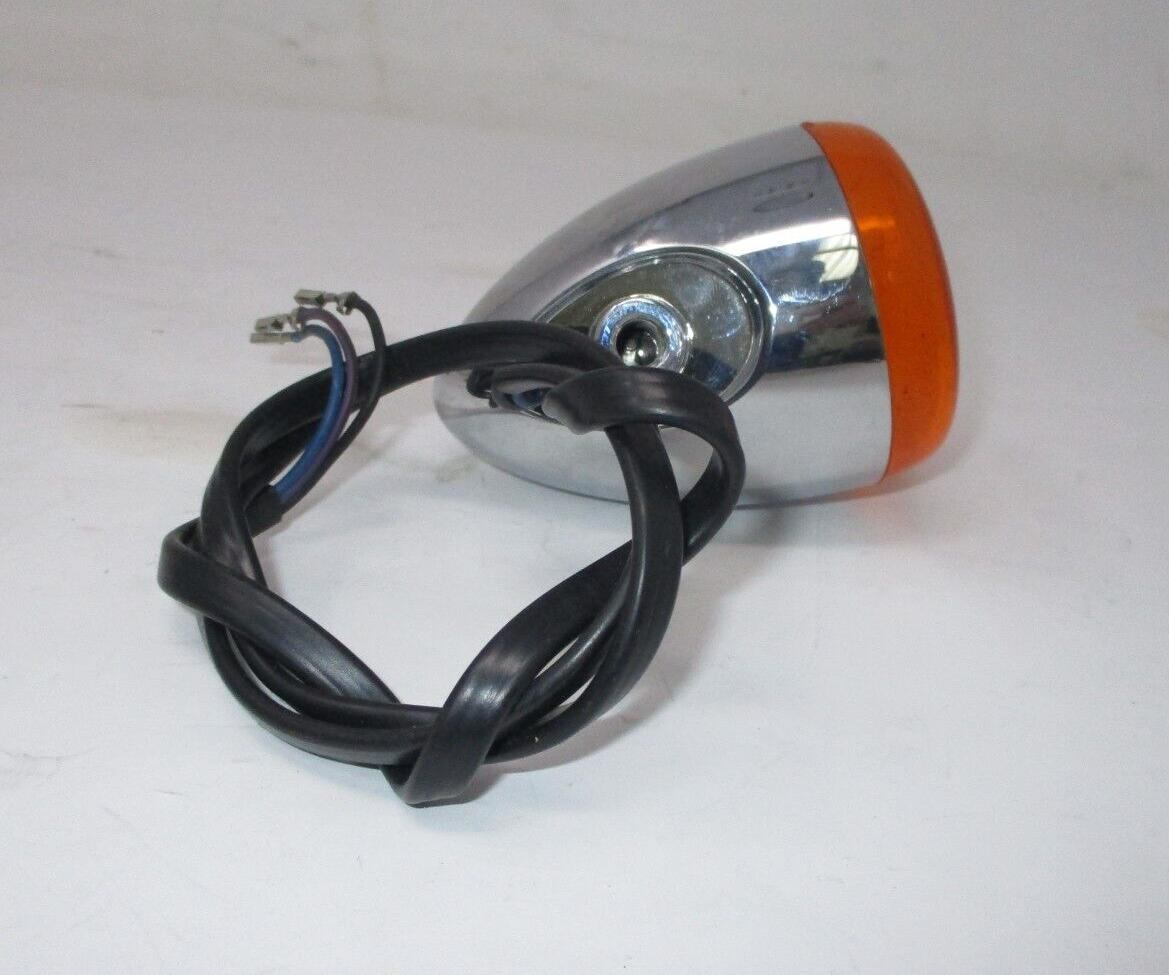 Harley-Davidson  Chrome Housing  3 Wires  Run Turn  Signal Assembly