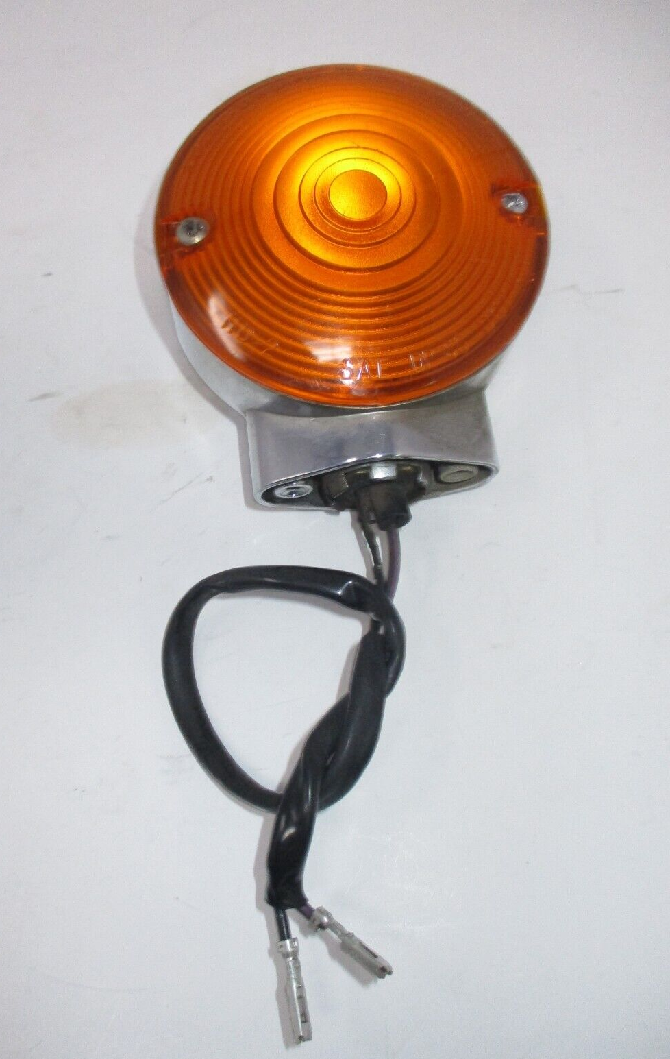 Harley-Davidson  Chrome  2 Wires Front Amber Turn Signal 68765-94A