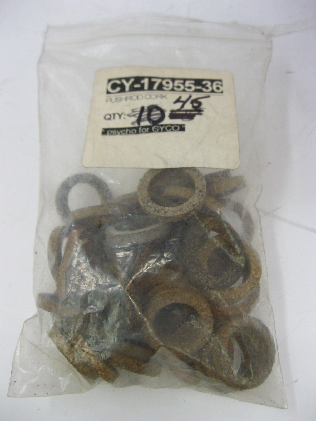 Cork Pushrod Seals (45 Lot)  CY-17955-36