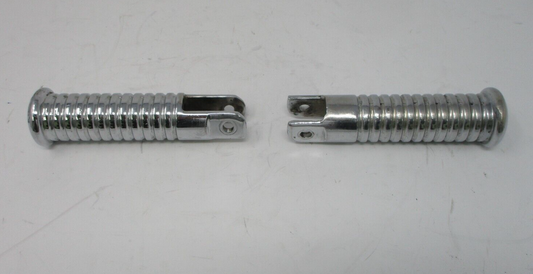 Generic Chrome Multi Fit  Foot Peg Pair