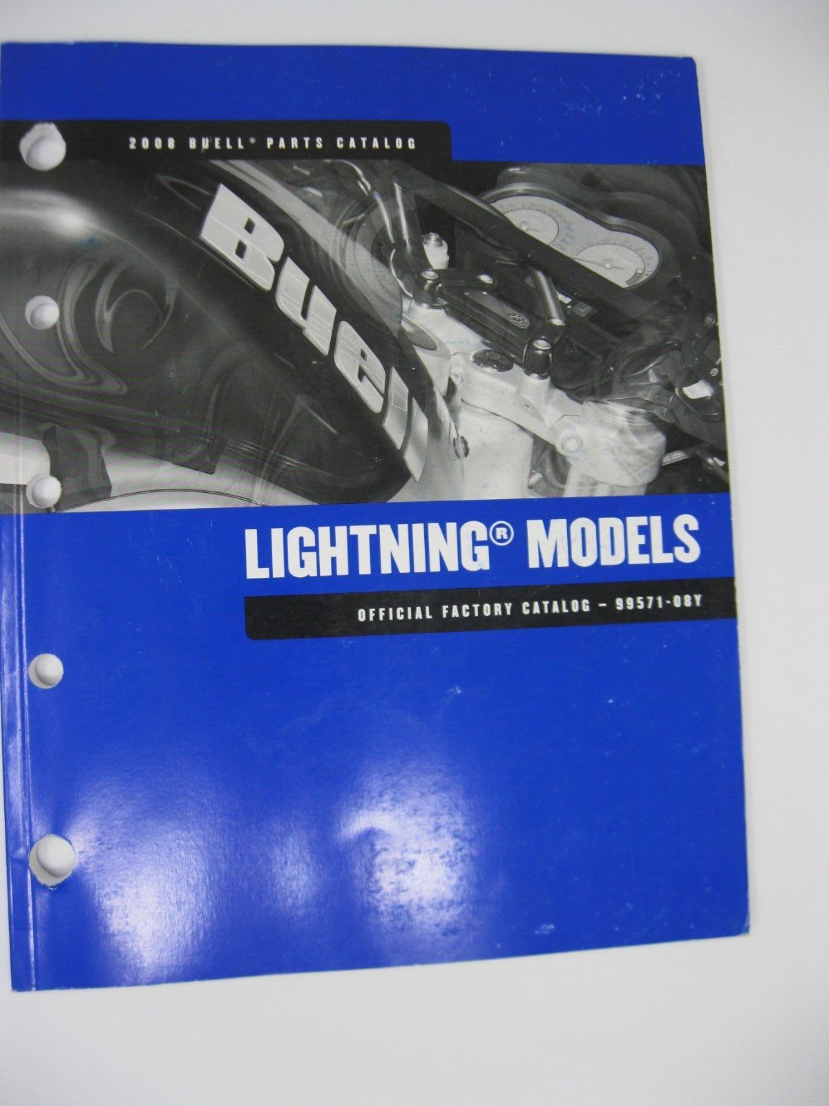 Buell 2008 Factory Catalog Lightning Model 9957108Y Precision Frame
